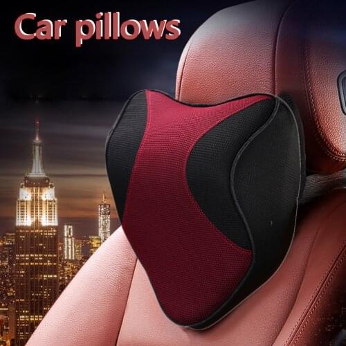 Hot Car Neck Headrest Pillow Cushion Car Seat Head Support Neck Protector Automobiles Seat Neck For Travel Car Seat