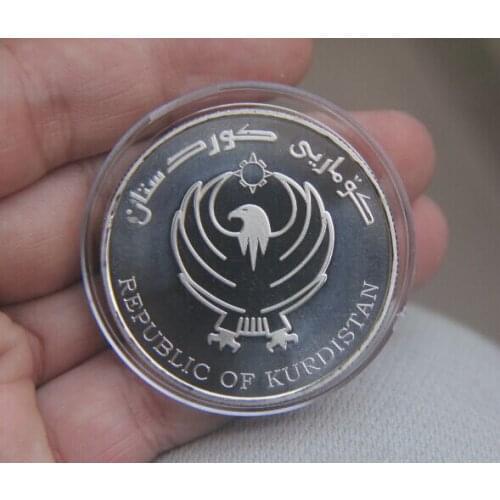 Kurdes Plated Coin Commemorative Coin Badge Medal Collection Best Gift