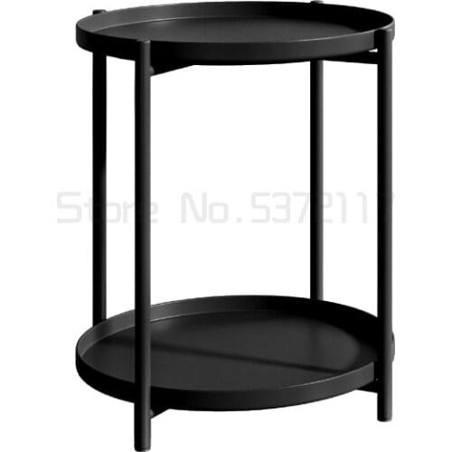 Nordic tea table simple modern Mini bedroom bedside table living room sofa edge corner table