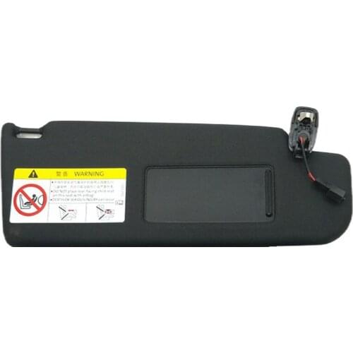 1 Pair 1K8857551 1K8857552 Black Gray Front Left Blind Sun Visors With Cable For VW Scirocco