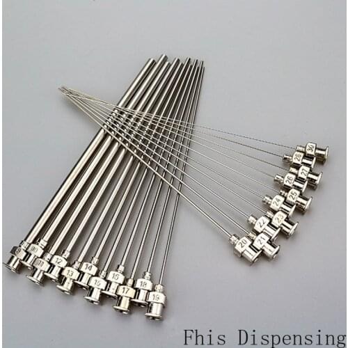 100mm Cannula Length Dispensing Needle (8G,10G,12G,14G...27G Optional) Blunt Tip All Metal 1PCS