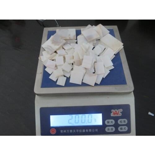 200g different size Inlay shell material white mother of pearl shell blanks