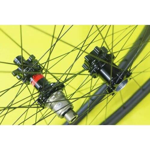 29er MTB XC race 30mm hookless straight pull lefty 2.0 carbon wheelset L32 left 83mm D412SB 142x12 28H clincher tubeless wheels