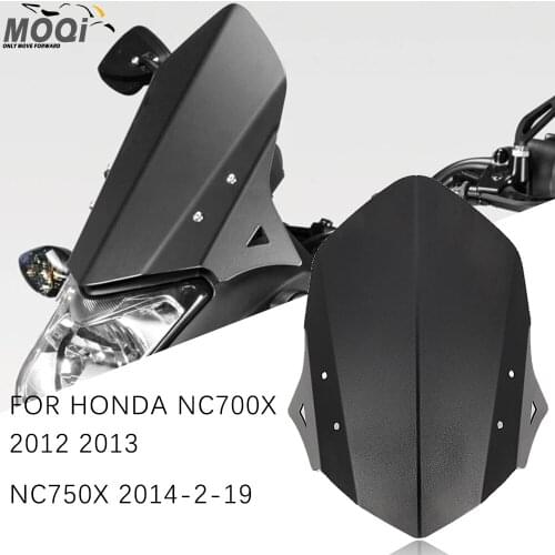 Motorcycle Accessories Windshield Front Guide Plate For HONDA NC 700X NC700X 2012-2013 NC 750X Windscreen NC750X 2014-2019