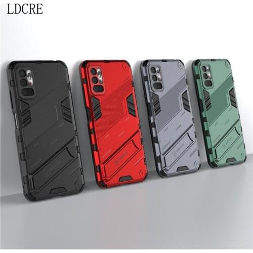 For Cover Poco M3 Pro 5G Case For Xiaomi Poco M3 Pro Capas Kickstand Shockproof Back Holder Cover For Poco F3 X3 M3 Pro Fundas