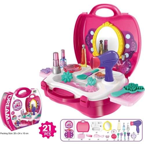 Kids Role Pretend Play DIY Children Kitchen Cooking Medical Makeup Toy Sets Gift