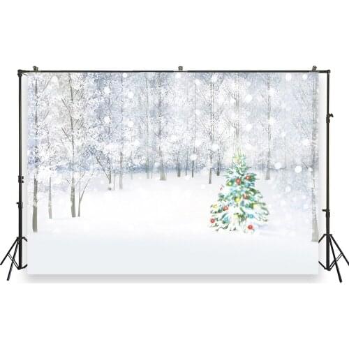 HUAYI Photography Backdrops Christmas Photo Background Christmas Xmas Family Party Decor Banner Studio Photobooth BackdropXT7369