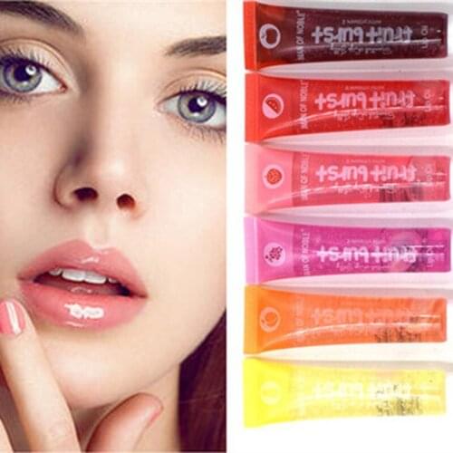 Fruit Burst Lip Oil Scented Lip Gloss Plumping Lip Gloss Scented Lip Jelly Big Lip Gloss Moisturizer Shiny Vitamin E Mineral Oil