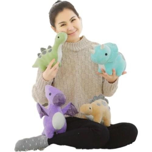30-50cm Dinosaur Plush Toys Cartoon Stuffed Toys Animal Dolls Soft Lovely Dino Hug Sleep Pillow For Kids Children Birthday Gifts