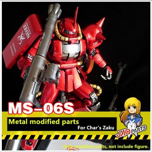 JAOparts Metal Modified parts set for Bandai MG 1/100 MS-06S Chars Zaku II 2.0 Gundam DJ034