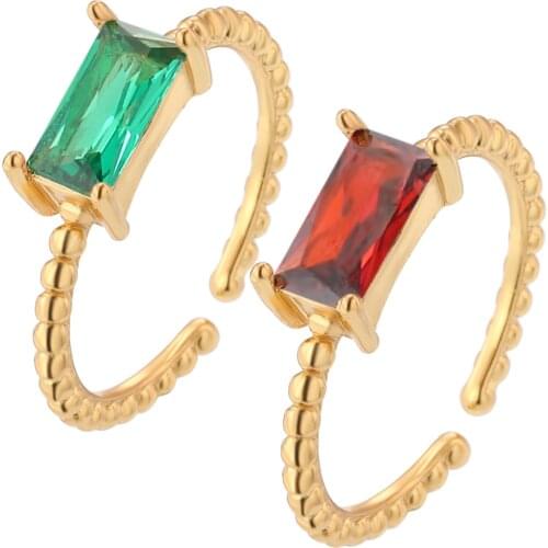 Magic Fish Rings With Crystals