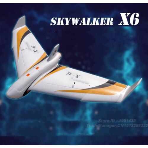New Version Skywalker x6 white flying wing 1.5meters 12 x-6 fpv epo large wings airplane skywalker remote control toys plane