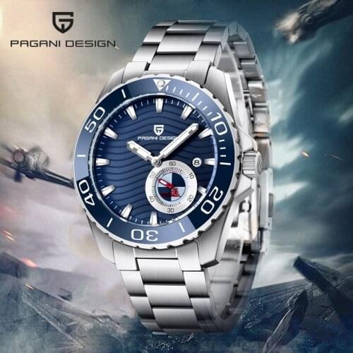 Часы с измерением пульса PAGANI DESIGN China At AliExpress