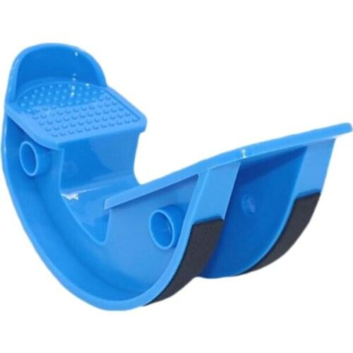 Foot Stretcher Rocker Ankle Stretch Board for Achilles Tendinitis Muscle Calf Stretch Yoga Fitness Sports Massage Pedal(Blue)