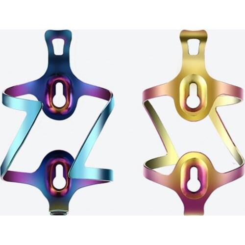Durable Lightweight Cycling Bicycle Aluminum Alloy Mountain Bike Drink Water Bottle Rack Holder Colored Durable Bicycle Parts