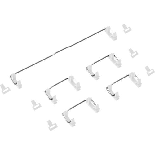 Q81F Costar Style Plate-mounted Costar Stabilizers Balancing Poles 6.25u 2u for MX Switches Mechanical Keyboard Big Key