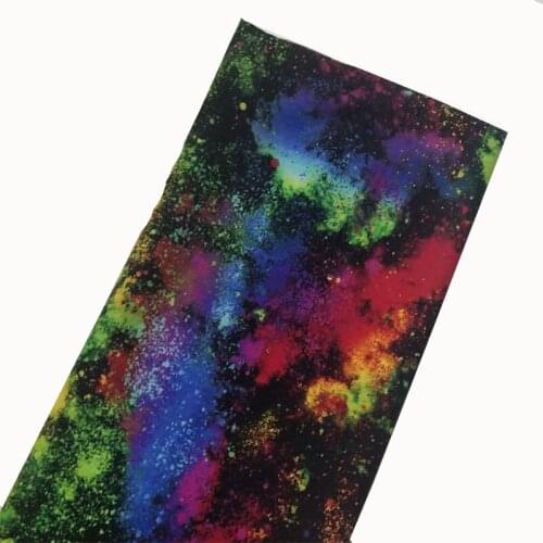 Brand New Rainbow Illusory Clolor Printed Cotton Fabric 50x105cm Design K Fabric Patchwork for Cloth Dress Party Home Decor