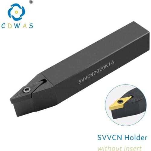 SVVCN1010H11 SVVCN1212H11 SVVCN1616H11 SVVCN1616H16 SVVCN2020K11 SVVCN2020K16 Tool holder for vcmt110304 insert CNC Turning Tool
