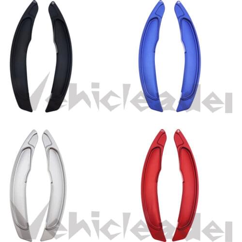 2Pcs Car Steering Wheel Shift Paddle Shifter Paddle Extension For Mitsubishi ASX RVR Outlander Lancer Eclipse Cross Lancer