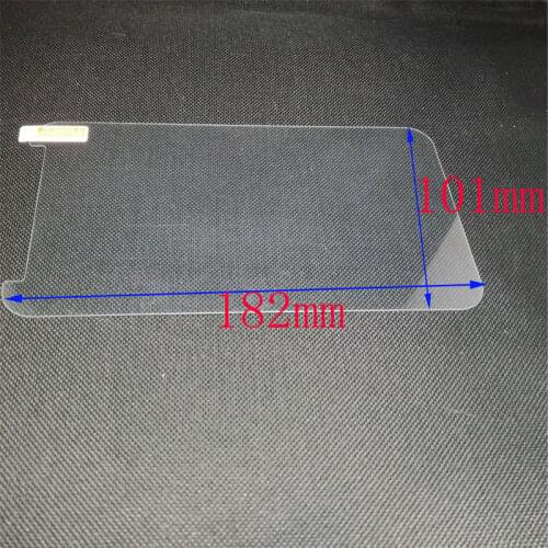Universal Tempered Glass Film Screen Protector for 7 inch Tablet Protective Film + Cleaning Wipes No Retail Box Size 182x101mm