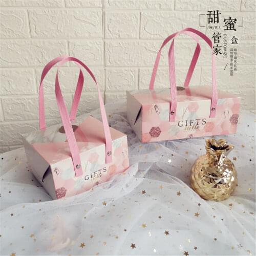Wedding Paper box packaging baptism candy container children gift party bag Wedding gifts for guests baby boy birth dragee box
