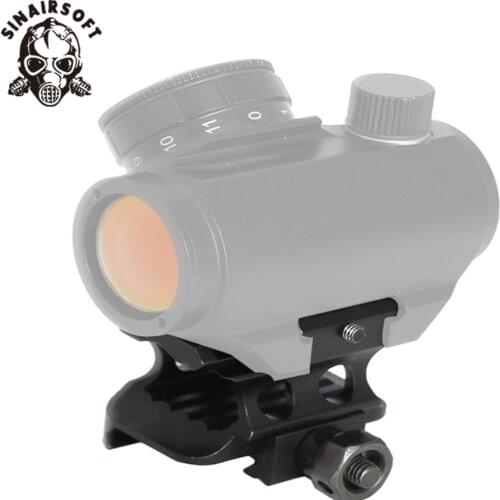 Weaver Picatinny 4 Slot 20mm Rail Increase Bracket Riser Base Scope Mount for Hunting Paintball Accessories