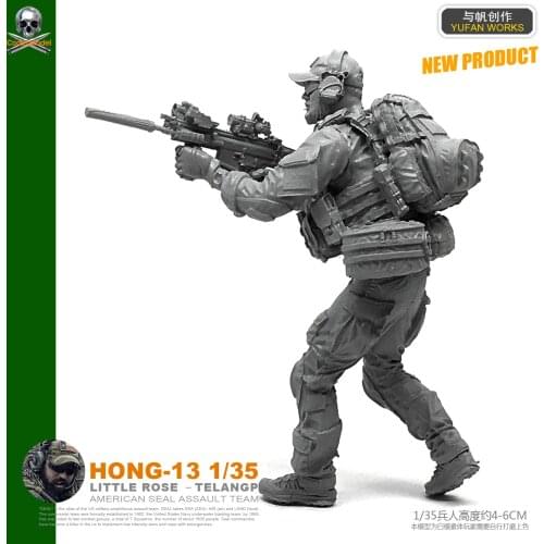 1/35 U.S. Navy Seal Resinman Hong-13