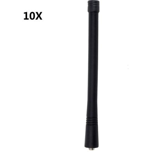 10QTY VHF Antenna 146-174 MHz for Motorola GP328 GP338 GP68 GP88 GP88S GP300 CP200 EP350 series Walkie Talkies Antenna
