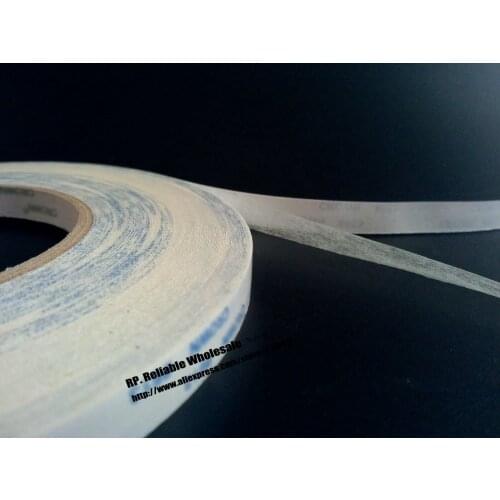 2 Rolls (20mm*50M) Translucent Double Adhesive Non-woven Tape for Advertiser, Poster, Arc Surface, Electrial Panel Label Bond