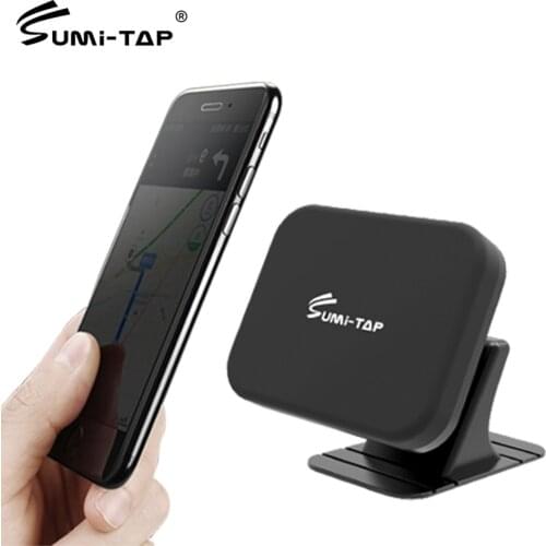 Sumitap Car Phone Holder Magnetic Support Bracket for iPhone 12 11 Xiaomi Huawei Universal Mobile Car GPS Dashboard Magnet Stand