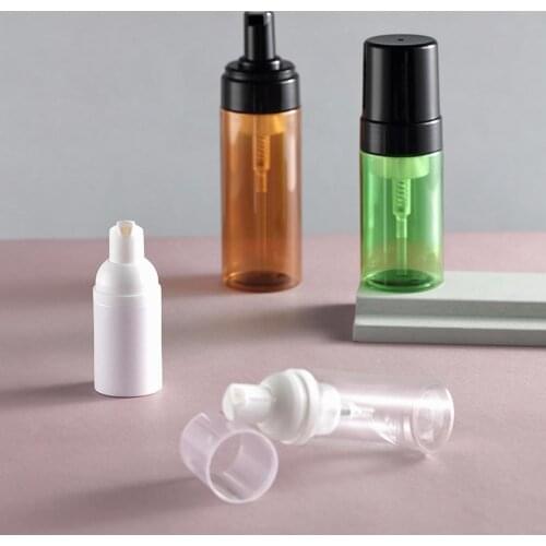 4Pcs 30/60/100/150ml Travel Mousse Foaming Shampoo Gel Storage Bottle Dispenser