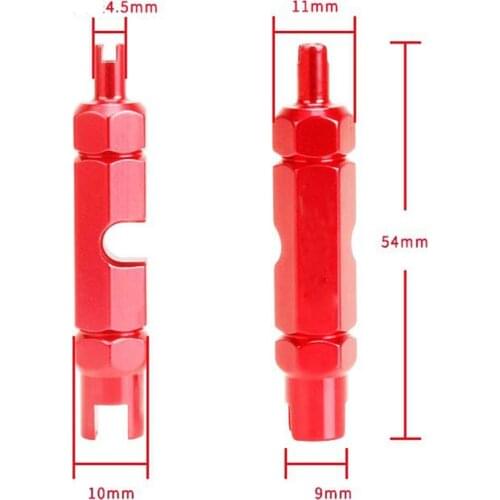 French American valve wrench, valve core tool, bicycle nozzle tool