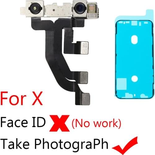1pcs Front Camera Flex Cable For iPhone X XS XR XS MAX Facing Small Camera Flex Cable