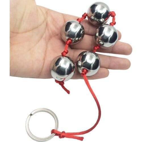 Flexible Novelty Anal Toy Beads Orgasm Vagina Butt Plug Pull Ring Chain Ball Adult Sex Toys For Men And Women Fetish Products