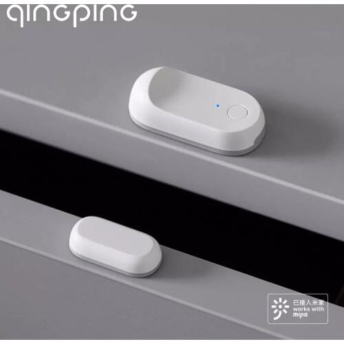New Qingping Door Window Sensor Smart Home Devices Bluetooth 5.0 Home Security Burglar Alarm Detector Work With Mijia App