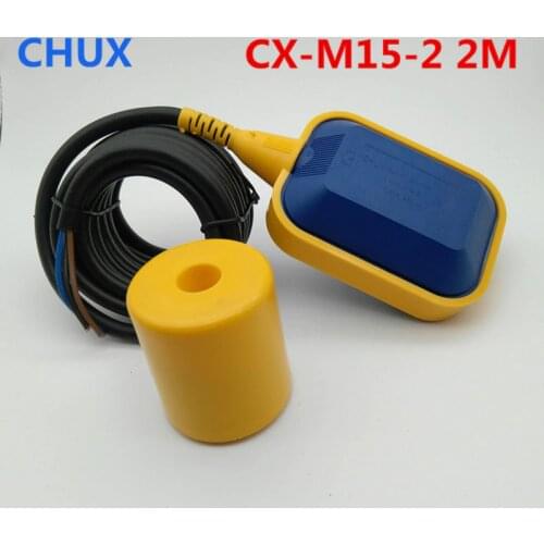 CHUX Newly Float Switch Cable style 2M length Water Level Control Use for Water Tank Flow Sensor Float Switch Controller 2018