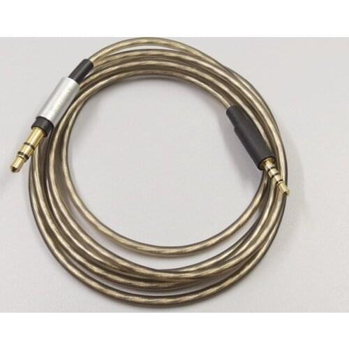 K490NC K545 Y45BT Y50 Y40 2.5MM to 3.5MM Silver plated headphone cable upgrade cable
