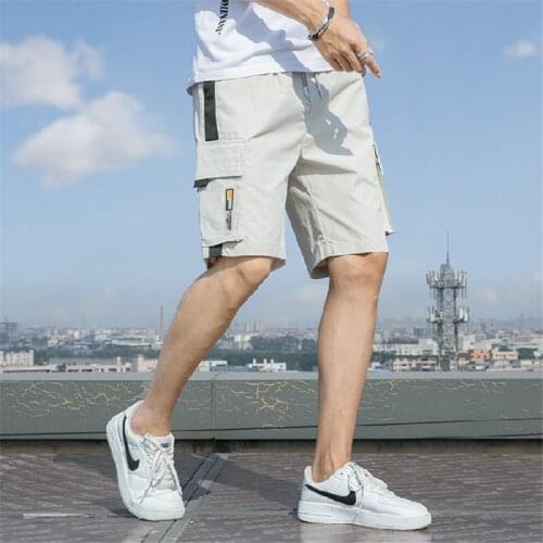 Mens shorts High waist short homme summer casual for boy off white large size breeches oversize 5XL cargo bermuda cargo pants