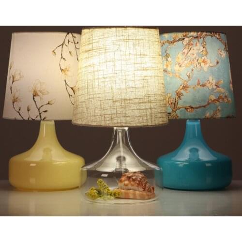 Nordic crystal led stone deco chambre deco maison led desk lamp living room lamp