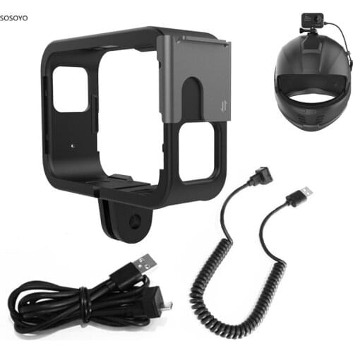 Protective Frame Helmet Fixed Frame Holder Mount For Original SJCAM SJ9 Max Strike Sj4000X Action Camera Accessories