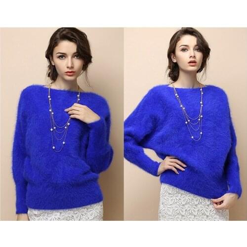 New genuine mink cashmere sweater women cashmere pullovers knitted pure mink jacket free shipping