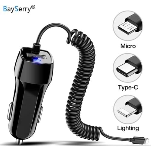 BaySerry USB Car Charger 2.1A Mini Car iPhone 8 Pin Charger Adapter in Car for iPhone 6 6s 7& 8 Plus X XS Max for iPhone 11 Pro