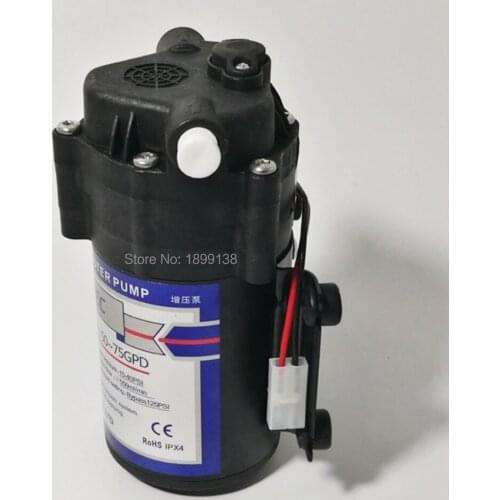 Mute Micro 24v 75g Water Pump Diaphragm Pump Self-Priming Booster Pump for Water Purifier