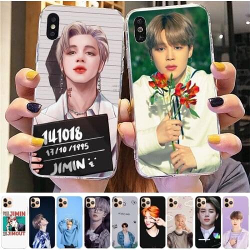 Yinuoda Park Jimin Kpop Phone Case for iPhone 11 12 pro XS MAX 8 7 6 6S Plus X 5S SE 2020 XR case