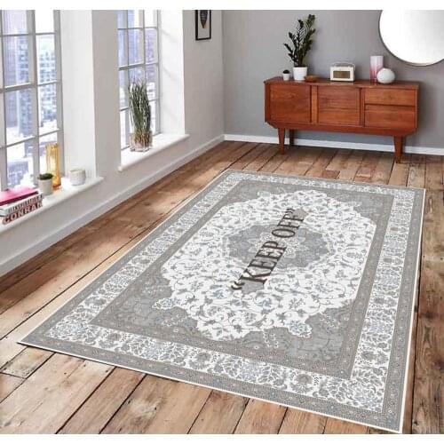 KEEP OFF 93 Classic Patterned Carpet , Fan Carpet Non Slip Floor Carpet,Teens Carpet,Area Rug