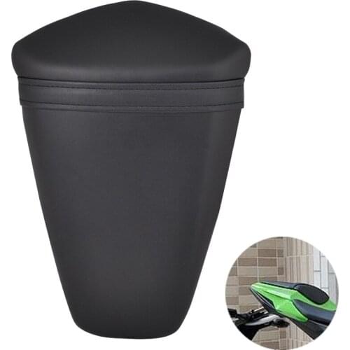For Kawasaki ZX10R ZX-10R ZX 10R 2011 2012 2013 2014 11 12 13 14 Motorcycle Rear Passenger Seat Pillion Black Seat Cushion