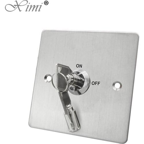 Good Quality Key Reset Emergency Door Button Emergency Release Exit Button Door Access Push Button With Key