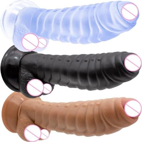 New Realistic Dildo Strapon Dildos for Women Sex Toys Adult Toy Consolador Para Mujer Penis Woman Erotic Sextoy Dick