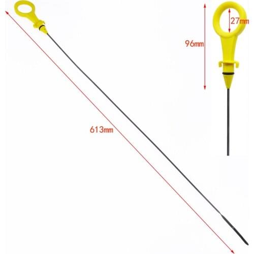 1pc for Audi A4 A5 Quattro 2.0T B8 B9 2009-2017 Car Yellow Engine Oil Dipstick Car Engine Auxiliary Accessories 06H115611E
