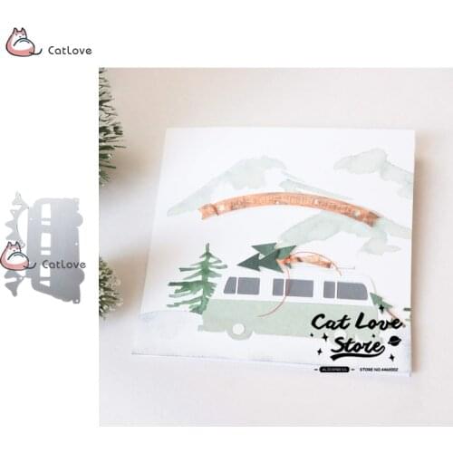 Bunting Car Metal Cutting Dies Stencils For DIY Scrapbooking Paper Card Decorative Craft Dies Embossing Die Cuts New 2019